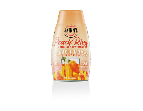 Skinny Syrup Flavor Burst - Sugar Free Peach Ring + Energy