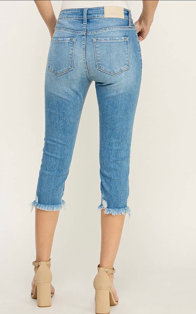 Cute sales capri jeans