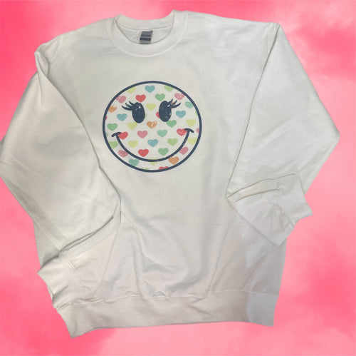 Smiley Heart Sublimated Tee